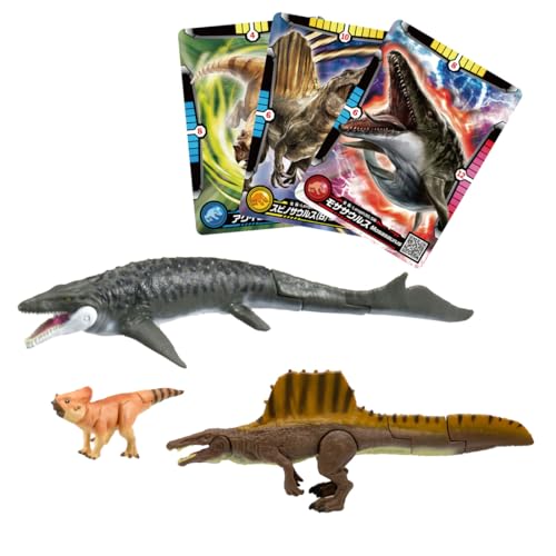 

Takara Tomy Ania Jurassic World Sea Mosasaurus DX Set Animal Dinosaur Toy for Ages 3 and Up