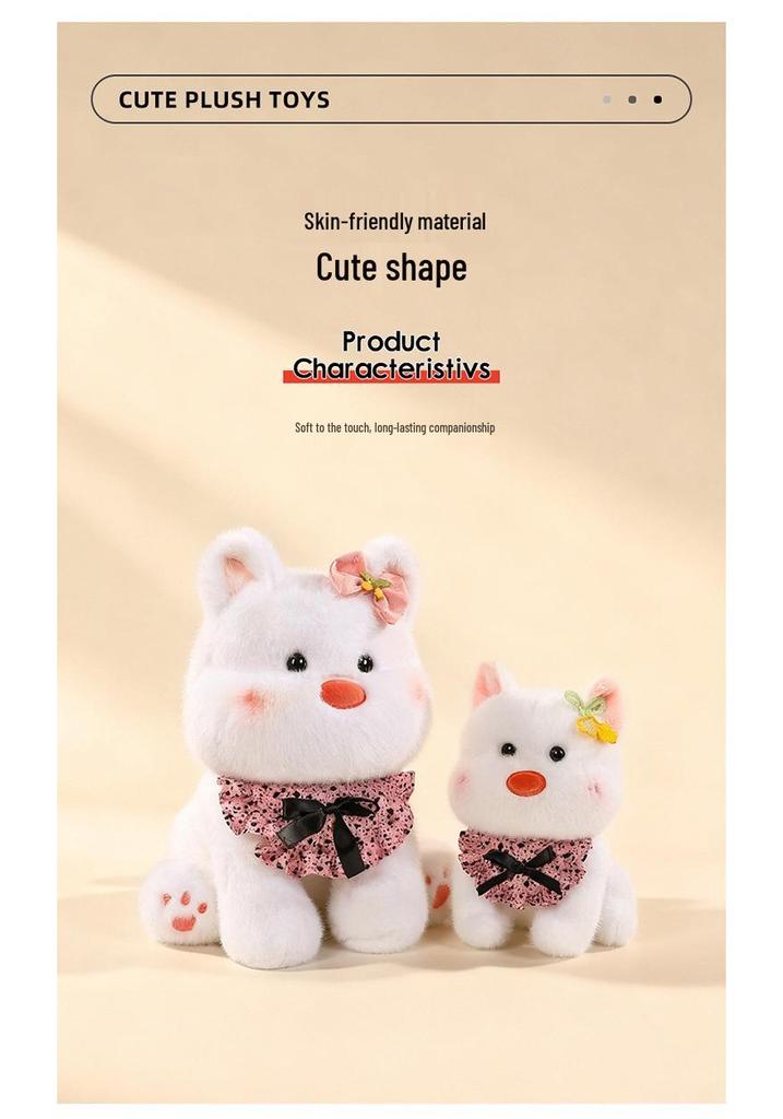 West Highland White Terrier Plush Puppy Doll - Sleep Comfort & Birthday Gift for Girls