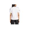 adidas Originals Adicolor Jacquard Sports Casual Crew Neck Short Sleeve T-Shirt Women Tops White JV9647