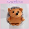 Adorables porte-clés en peluche hérisson doux animal en peluche breloque pour sac à dos mignon