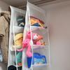 Multi Layer Hanging Bag Organizer, Space Saving Wardrobe Storage, Dust-Proof Handbag Clip, Convenient Hanging Design for Women's Fashion Accessories