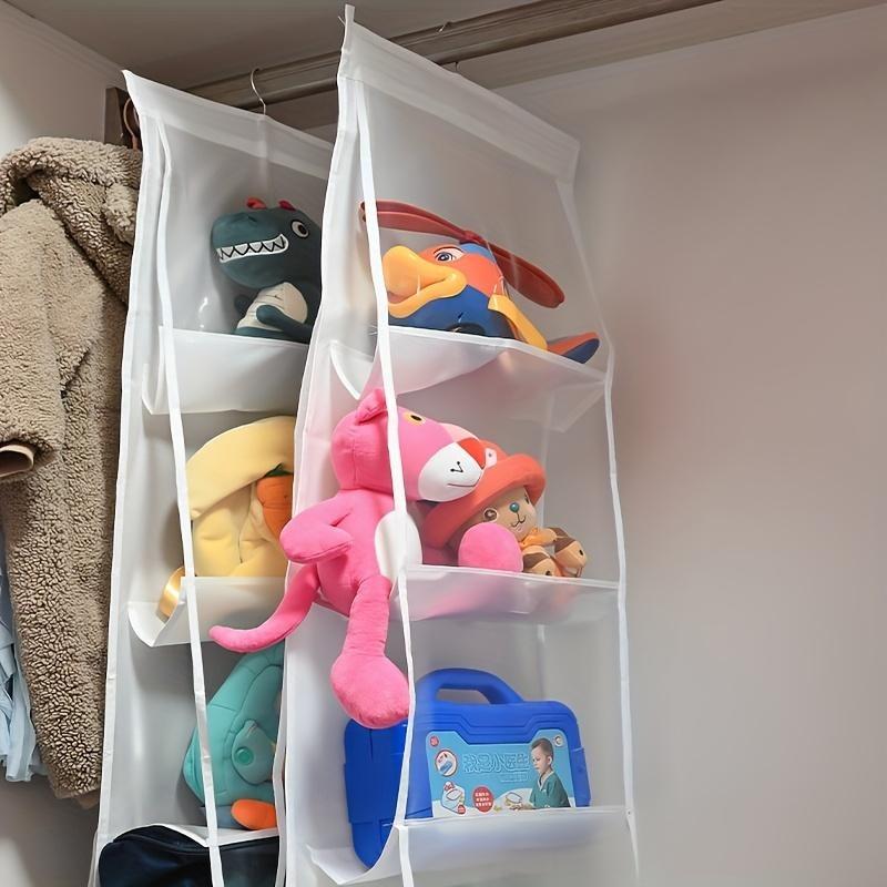 Multi Layer Hanging Bag Organizer, Space Saving Wardrobe Storage, Dust-Proof Handbag Clip, Convenient Hanging Design for Women's Fashion Accessories
