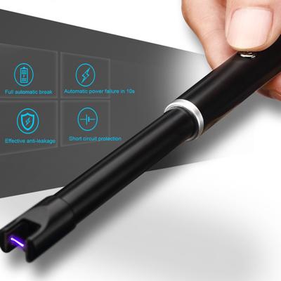 Candle Igniter Ignition Stick Windproof Compact Size Portable Electric Rechargeable Flameless Pulse Igniter Camping Supplies