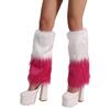 Faux Furs Leg Warmer Winter Warm Furs Boot Cuffs Cover,Party Costumes Shoe Cover
