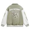 Li-Ning Wade Series Color Block Letter Back Long Sleeve Cotton Jacket Men jackets AJMV287-3