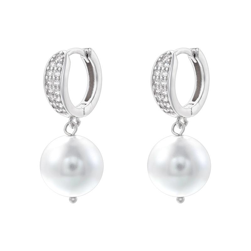 ZHUKOU 7 kinds of different earring clasp pearl earrings for women :VE1405-VE1411