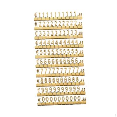 Cube Price Display Tags, Jewelry Pendants, Exquisite Metal Tag, Mini Marker Tags for