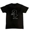 Men's and Women's T-shirts Tea-Rex Dinosaur Cartoon Graphic Mens Unisex T-Shirt S M L XL 2 3 4 XL