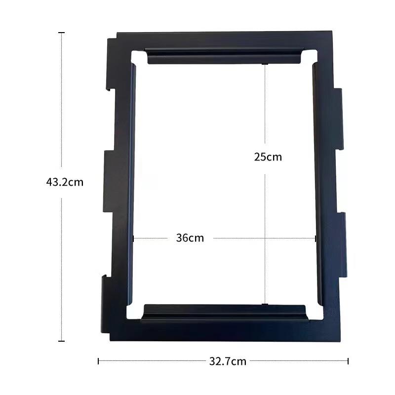 OEING Outdoor Tactical Aluminum Table with Light Stand