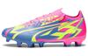 Ultra Match ENERGY FG/AG Soccer Shoes Unisex Pink Blue Green 107543-01