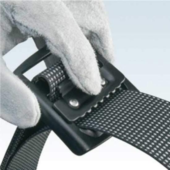 Tajima New Standard Safety Belt Torso Belt M Size Dot Red Length 125cm Lightweight Aluminum Finger Buckle That Is Easy To Operate Even with Leather