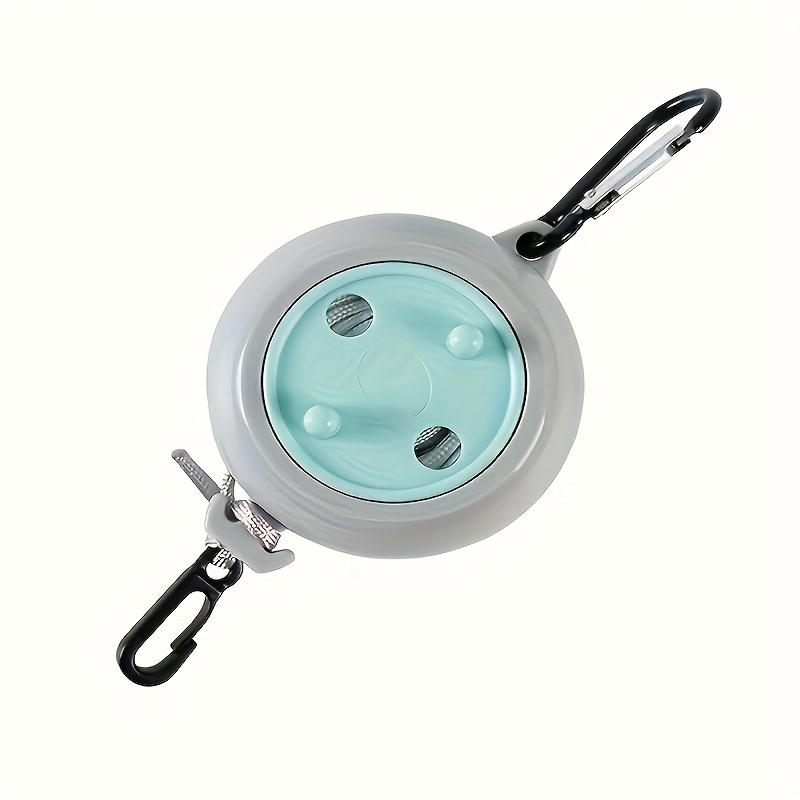 10M Nicht-Perforierte Wäscheleine Einziehbar Tragbar Reise Trockenständer Outdoor Camping Winddicht Rutschfest Tragbarer Hängeständer