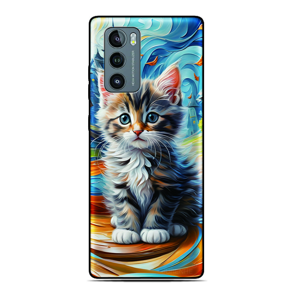 Pattern Cat Phone Case For TCL NxtPaper 70 Pro K70 Power 4G 605 50 XE 40 XL 20 30 60 SE 60R 5G 40R 505 501 408 406 403 Cover