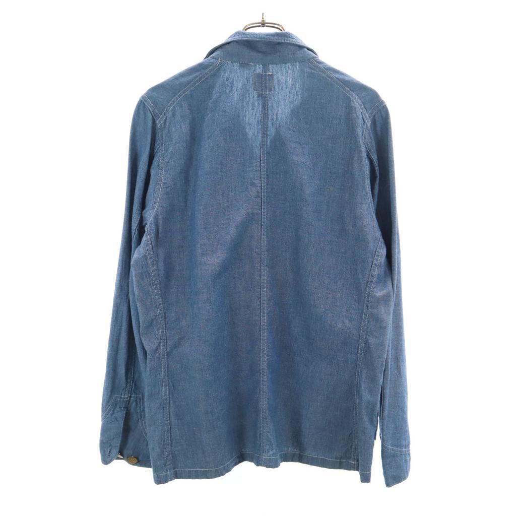 BALANCE + HARMONY Made In USA Long Sleeve Coverall M Blue B&H Men's Used