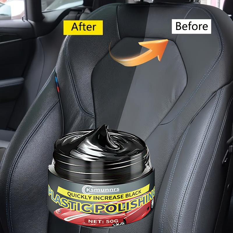 Car Interior Repair Wax All-round Leather and Plastic Care Wax, Dashboard, Seat, Central Control Maintenance and Repair Paste