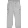 Li Ning Chinese Culture Series Einfarbig Mittelhoch Geschnürt Bequem Atmungsaktiv Gerades Bein Freizeit Hose Unisex Hose Ultimate-Gray AKXU185-2