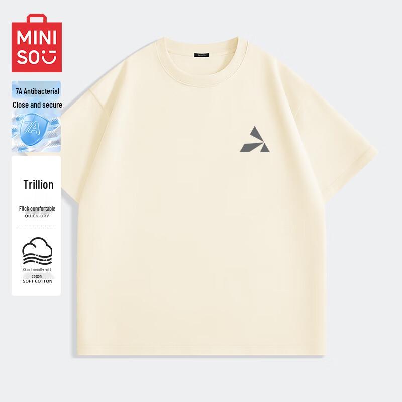 MINISO Men s Antibacterial Short Sleeve T-Shirt 3XL