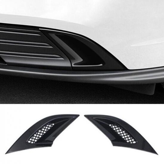 Для Honda Accord 2023 2024 Глянцевая Черная Накладка на Бампер для Противотуманной Фары