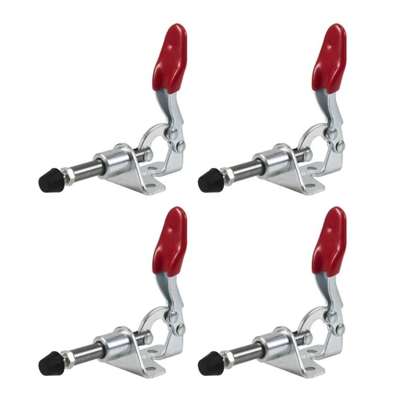 

Toggle Clamps, 301AM AdjustablePush Pull Toggle Clamps, Quick Releases Vertical Toggle Clamps 99lbs Clamping 1