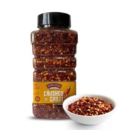 Carpe Victus Chilli Flakes | Red Chilli Flakes for Pizza, Pasta & Salads | Premium Seasoning Spice | 400gm 400GM