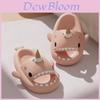 Ice Cream Shark Slippers For Men Women Summer Thick Sole Antislip Shock Absorption Comfortable