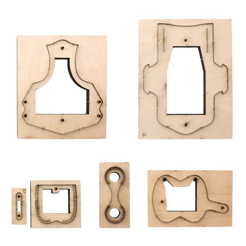 Professionelles Ergonomisches Lederbearbeitungs-Lederhandwerkszeug Handheld DIY Handwerksmesser Schneiderform für Künstlerische Projekte