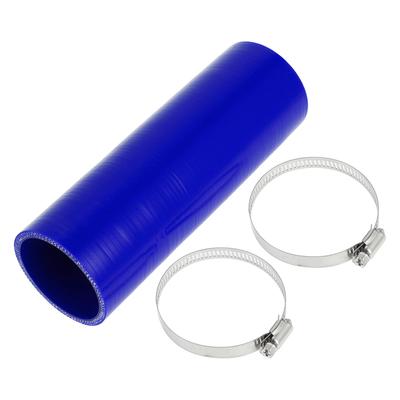 X AUTOHAUX 1 Set Inner Diameter 60mm/2.36" Length 200mm/7.87" 0 Degree Straight Blue Car