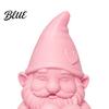 Dust Resistant Decoration 3D Printed Garden Gnome Statue Holding Heart, Cute Pink Figurine, Weather-Resistant Indoor Love Heart Ornament and Outdoor,
