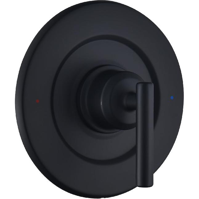 Replacement for Moen T2901BL Gibson Posi-Temp Valve Trim Kit, Shower Lever Handle, Matte Black