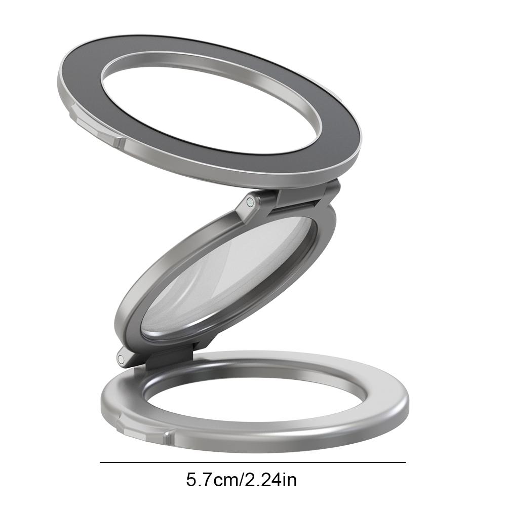 Dwustronny magnetyczny uchwyt na pierścień do telefonu Multifunkcjonalny składany uchwyt na telefon komórkowy Pierścień do telefonu Podstawka do akcesoriów MagSafe