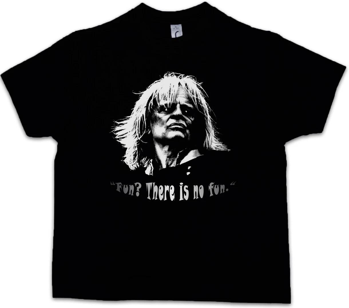 FUN ? THERE IS NO FUN! Kids Boys kids boys T-Shirt Klaus Nosferatu Kinski Cult Retro 140