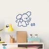 Creative Funny Cartoon Glass & Wall Decals - 3 Pack