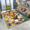 Cartoon Spirit Riding Free Horses 3D Carpet Rug for Home Living Room Bedroom Sofa Doormat Decor,kid  Area Rug Non-slip Floor Mat