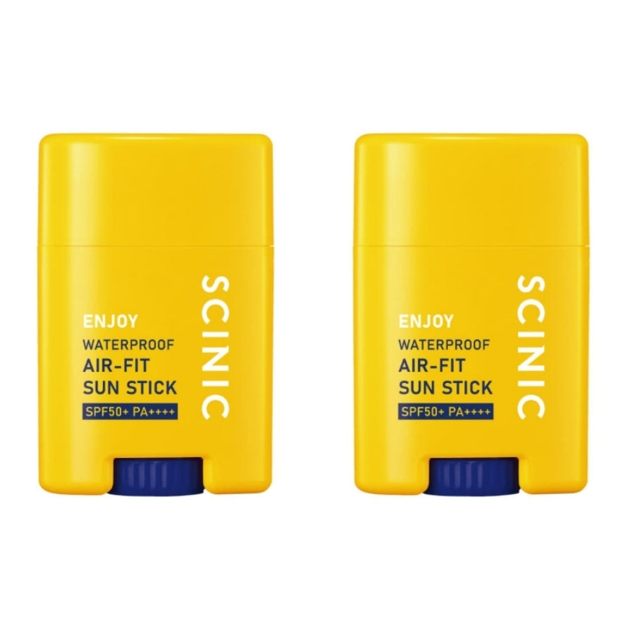 SCINIC Enjoy Waterproof Air-Fit Sun Stick SPF50+ PA++++ 20g*1Pc/2Pcs/3Pcs/4Pcs