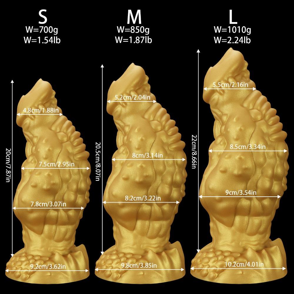 Muscle God Silicone Anal Plug - Wearable Butt Plug for Women, SM Training & Anal Stretching, Unique Irregular Design Adult Toy