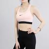 Nike Letter Logo Print Color Block Sports Bra Women Underwear Light-Pink 823313-682