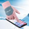 Velvet Gloves for Women In Autumn and Winter Warm and Non Slip Touch Screen Korean Version of Outdoor Cycling Gloves  Driving and Cycling Rider