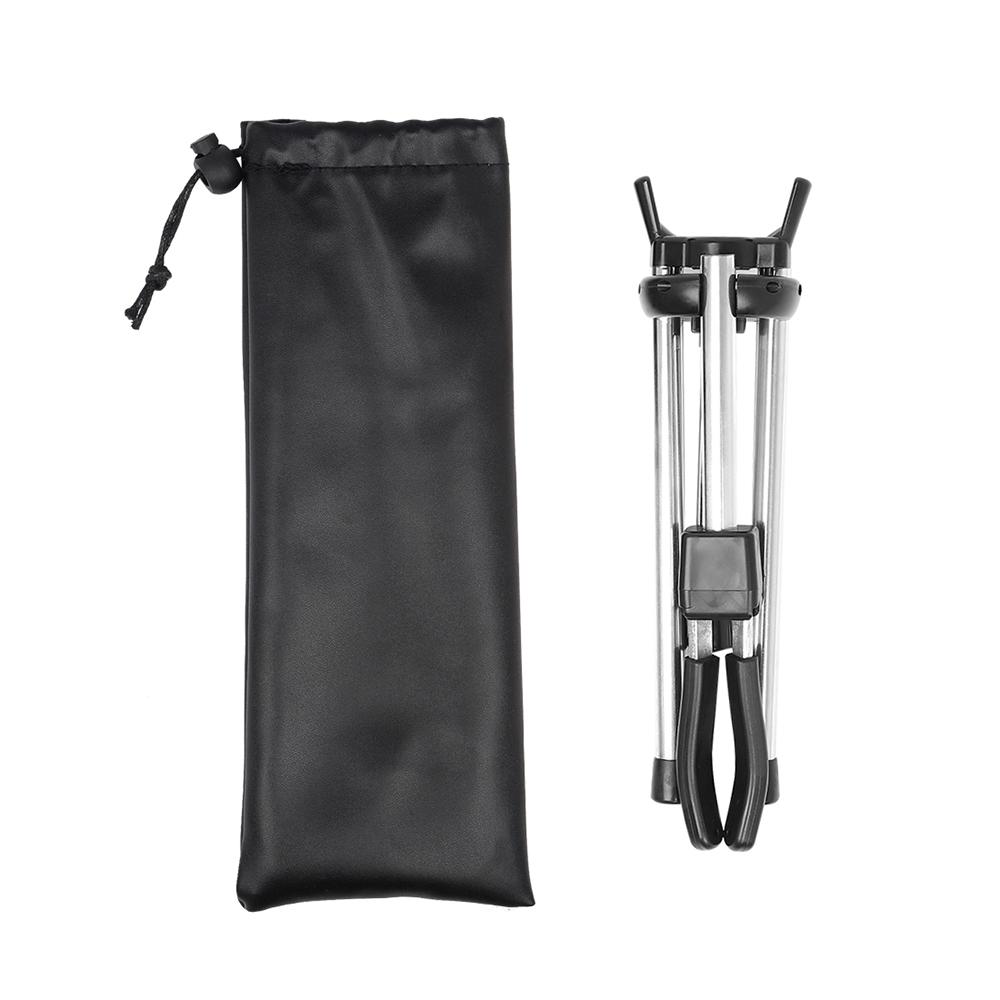 M MBAT Saxophone Bracket Alto Tenor Soprano Sax Portable Foldable Metal Leg Stand Tripod Holder Woodwind Instrument Accessories