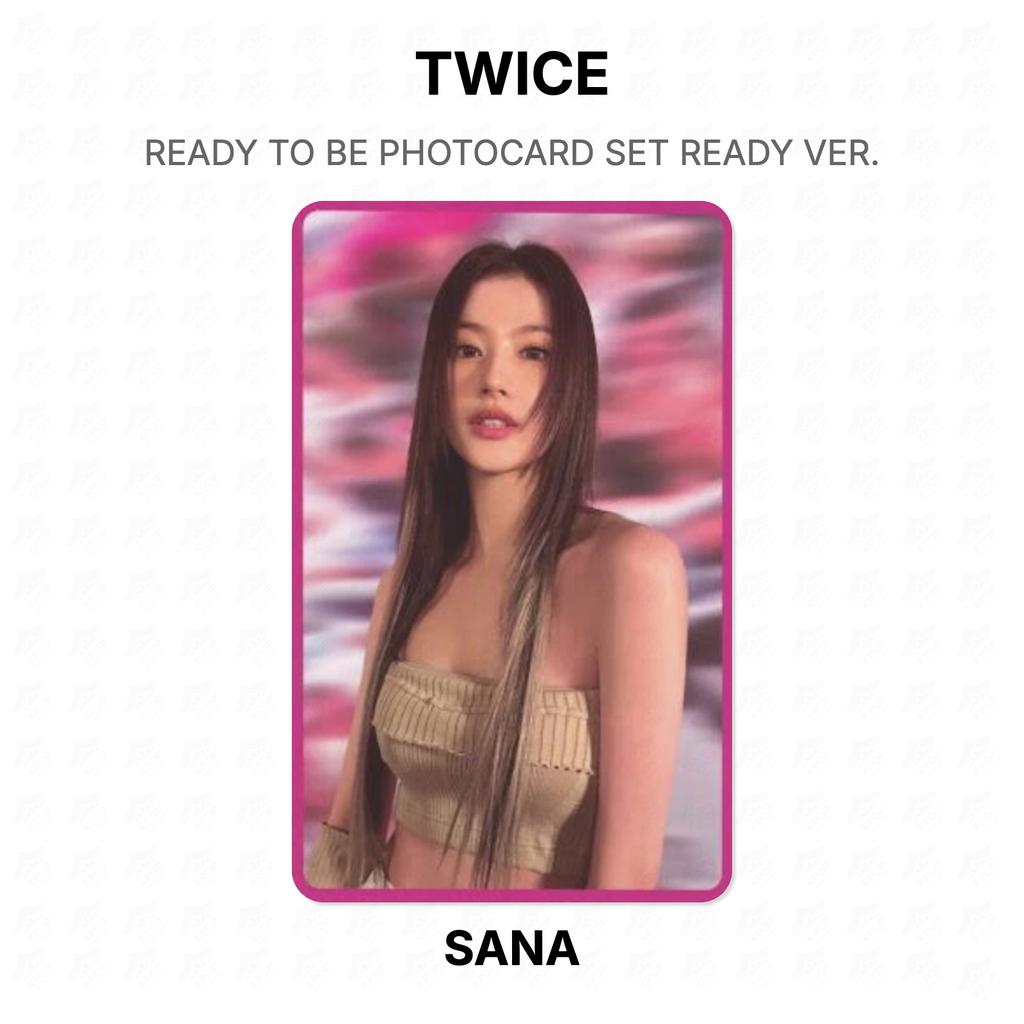 TWICE READY TO BE PHOTOCARD SET READY VER. Official Photocard