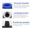 HVFF Pneumatic Fitting 2 Way Quick Push Connector Tube Hose 4mm 6mm 8mm 10mm 12mm Air Pneumatic Parts Plastic Switch Controller