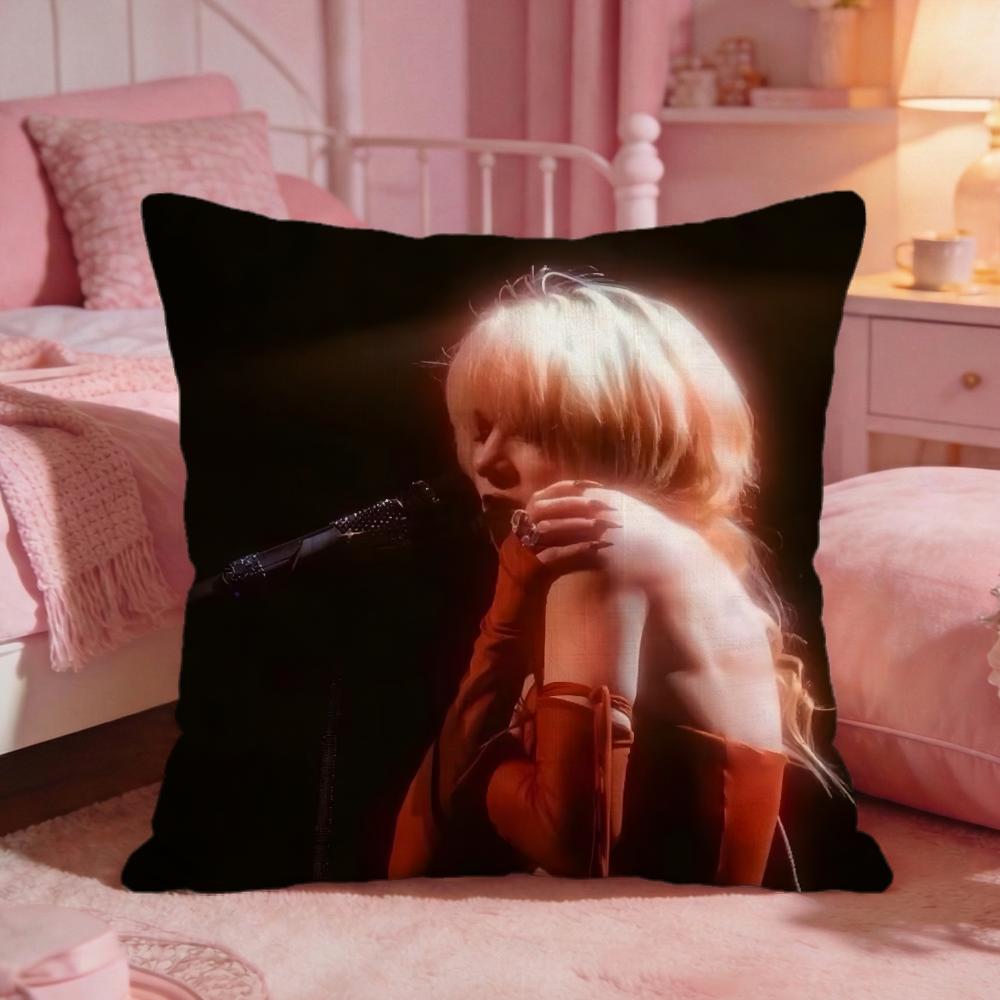 Carly Rae Jepsen Cushion Cover Premium Comfort Reversible Pillow Cove Two In One Design for Any Room Car Interior