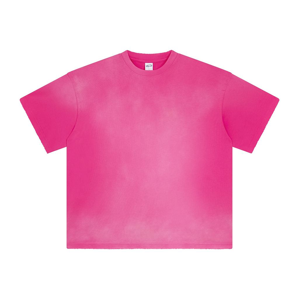 275 GSM 100% Bavlna Prané Tričko Potisk Vlastního Vzoru Pánská Trička Personalizované Tričko