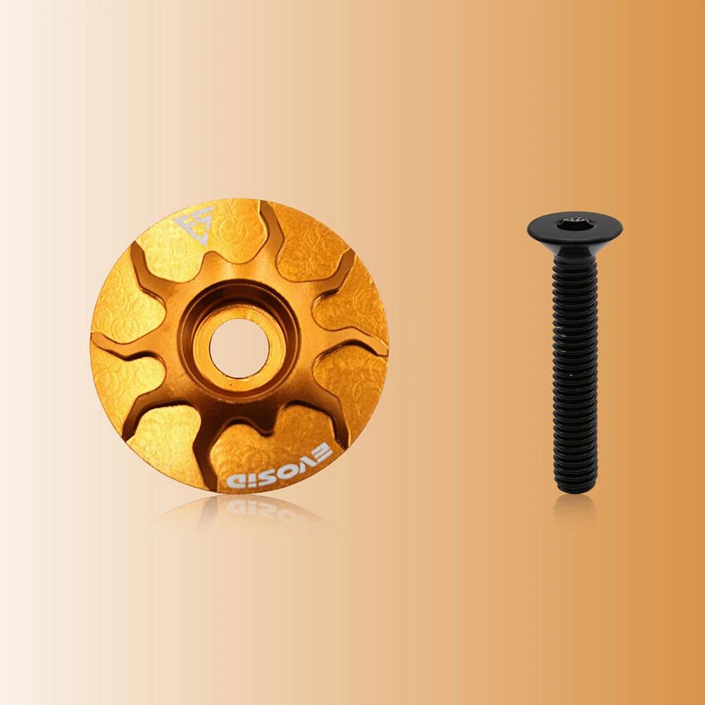 MTB Rennrad Vorbau Steuersatz Kappe Abdeckung Aluminiumlegierung Fahrrad Vorbau Kappe für Gabelschaft Steuerrohr Radzubehör