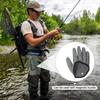 PATIKIL Fishing Gloves, 1 Pair, Professional Fisherman's Fishing Gloves, Non-Slip, Puncture-Resistant, Waterproof, Filleting Gloves for Handling,