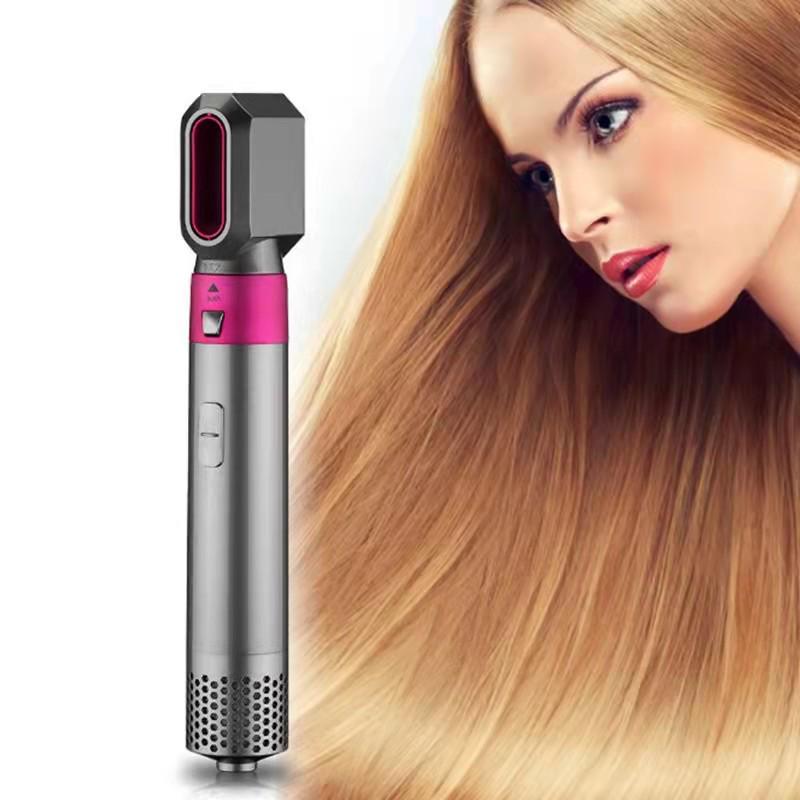 5-in-1 Dual-Use Automatic Curling and Straightening Hair Styler and Hair Dryer