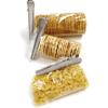 10 Stück Metall-Beutelclips Lebensmittelverschlussklemmen Edelstahl Krokodilklemme zur Aufbewahrung von Kartoffelchips Frischhalteclip