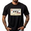Retro Pixel Art Cassette Grahpic Tee Shirt Camiseta Masculina Luxury T Shirt T Shirt Homme Japan Style - Men's Summer Cotton ...