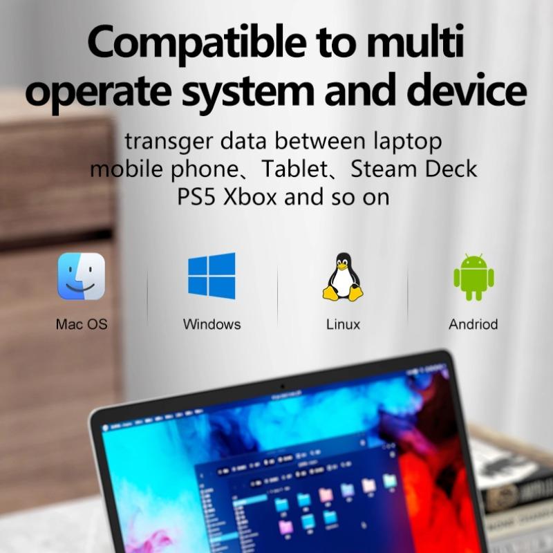 Magnetické M.2 2230/2242 NVMe SSD pouzdro Magsafe SSD pouzdro USB C 3.2 Gen2 až NVMe PCI-E pro iPhone 15 Pro Max ProRes MacBook