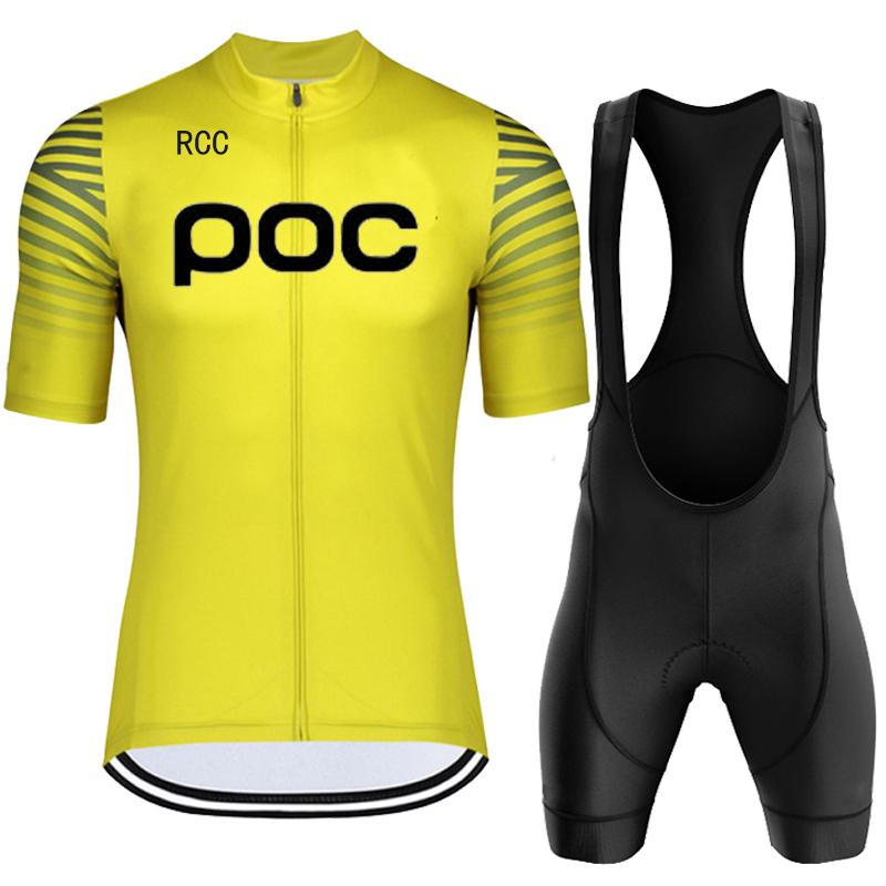 Rcc Poc Cycling Jersey Set Zomer Heren Fietskleding Mountainbike Kleding Mtb Fiets Rijkleding Fietspak 2026