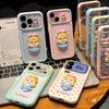 Polka Dot Crying Baby Doll Is Suitable for Apple Promax Mobile Phone Case Girls High Value/transparent Cartoon